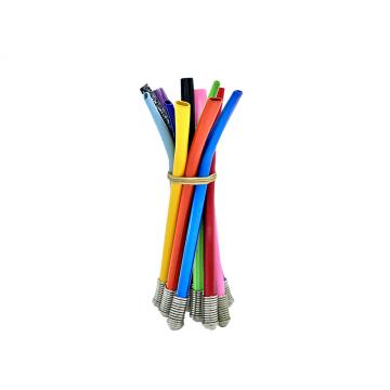BOMBILLA COLORES  X12 RESORTE ACERO INOX